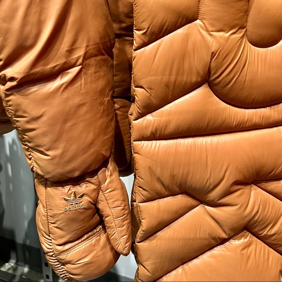 *NWT Rare adidas Ivy Park Padded Ski Scarf and Gloves in Wild Brown - Picture 9 of 15